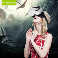shinecon小苍 VR虚拟现实手机3D眼镜智能游戏BOX头盔4代影院资源