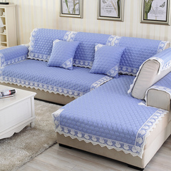 凡薇家纺 新款纯色沙发垫布艺防滑沙发套罩组合沙发坐垫简约现代