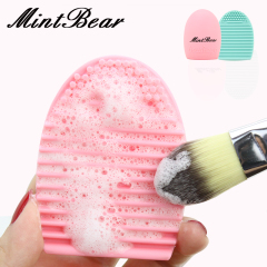 MintBear洗刷蛋 化妆刷子清洗球 刷毛清洁工具洗刷板 硅胶洗刷垫