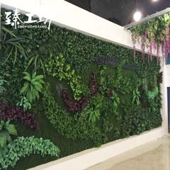 臻工坊 垂直立体植物墙 苔藓植物墙室内装饰绿化墙绿植墙人造草皮