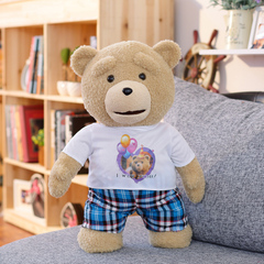 毛绒玩具泰迪熊会说话公仔录音布娃娃美国电影TED熊玩偶生日礼物