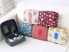 韩国旅行便携洗漱包化妆袋大容量收纳包化妆包小旅游收纳袋旅行包