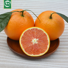 【鲜甜多】赣南脐橙新鲜水果橙子橙红肉脐 橙血橙5斤装