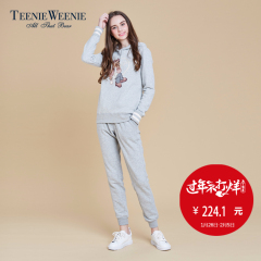 Teenie Weenie小熊2016专柜正品时尚经典女装休闲裤TTMT68907I