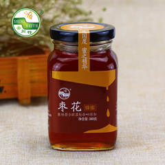 圣贝特枣花蜂蜜纯净天然农家自产野生0添加红枣土蜂蜜高浓度包邮