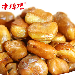 休闲零食炒货豆制品小吃蚕豆原味五香口味酥脆木琼瑶兰花豆500g