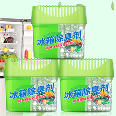 平安大通 冰箱除臭剂 除味剂 绿茶冰箱除味剂 3盒装