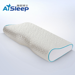 Aisleep睡眠博士颈椎保健枕头 凉感蝶型慢回弹人体工学记忆枕