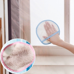 纱窗门帘清洁布清洁工具纱窗擦清洗刷子不掉毛吸水抹布除尘手套